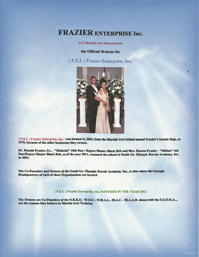 Web Site Logo Frazier Inc. 1